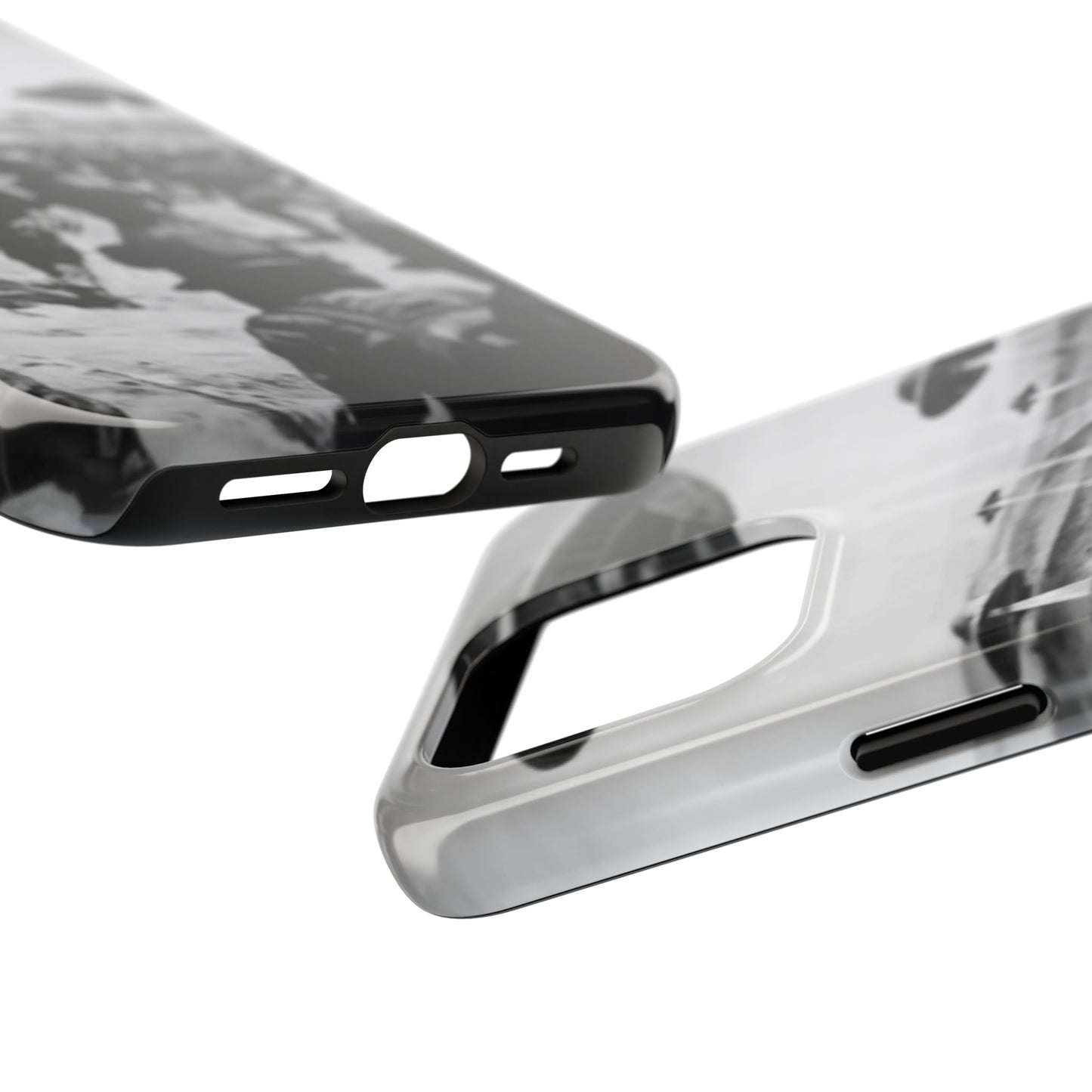 RetroWar UFO Encounter Tough Phone Case