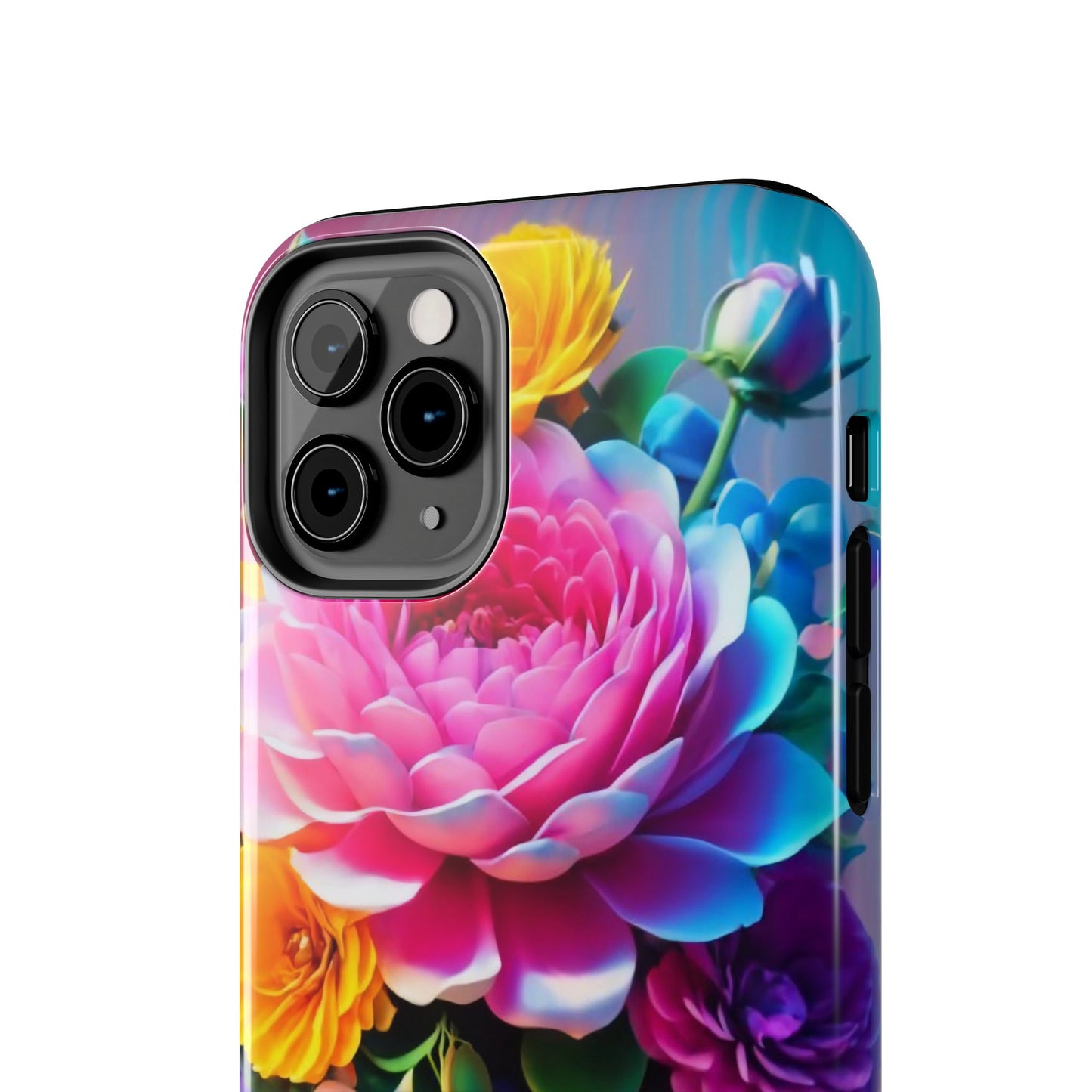 Vibrant Floral Splendor Tough Phone Case