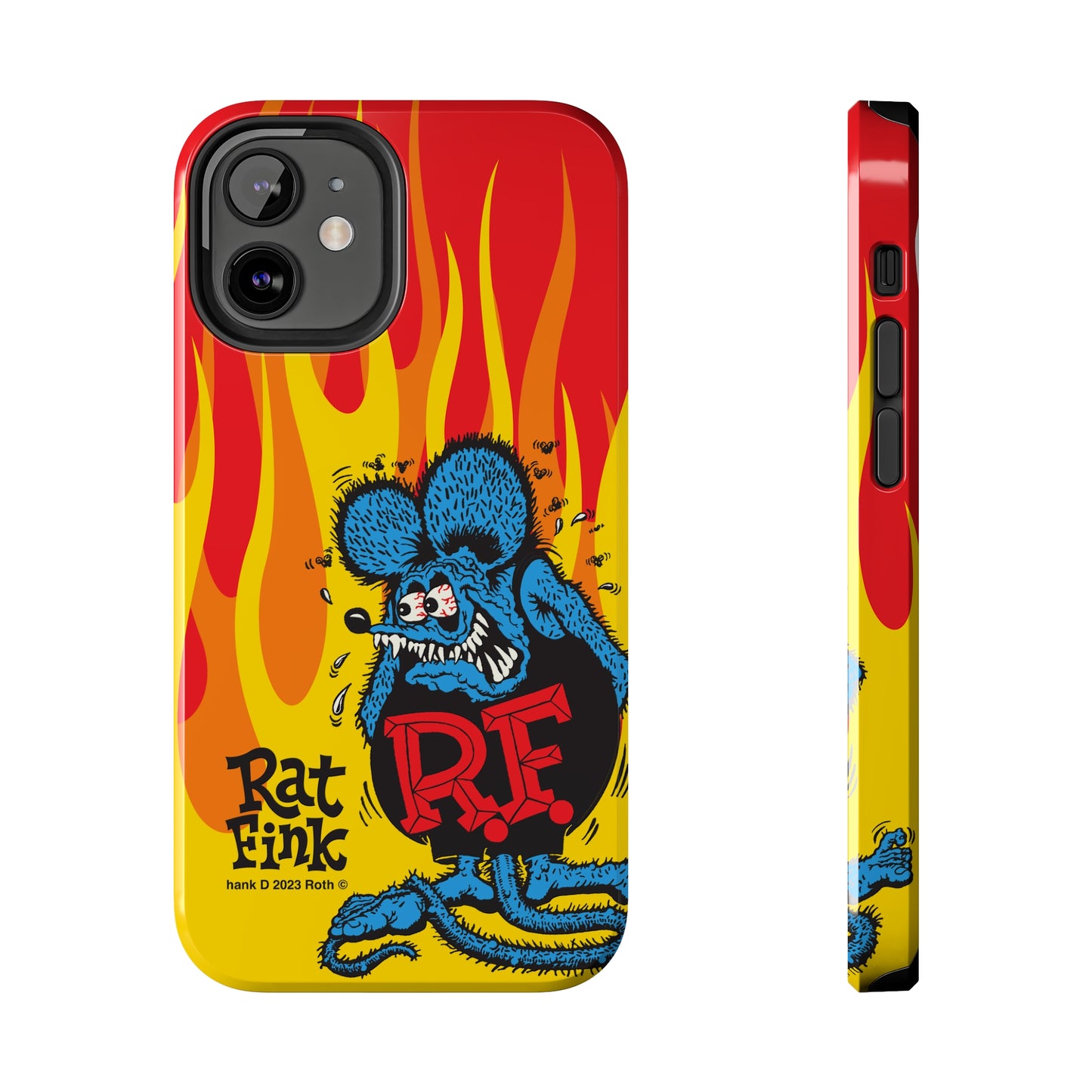 Fink Flames - Yellow/Red - Tough Phone Case