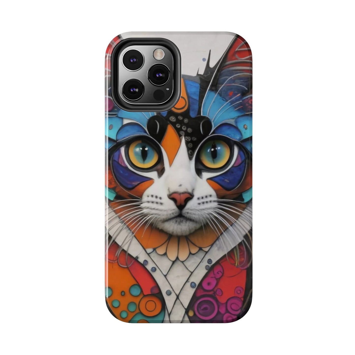 Whimsical Cat Dreamscape Guardian Phone Case