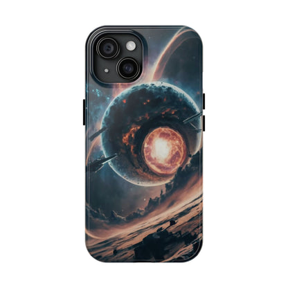 Cosmic Implosion Planet Tough Phone Case