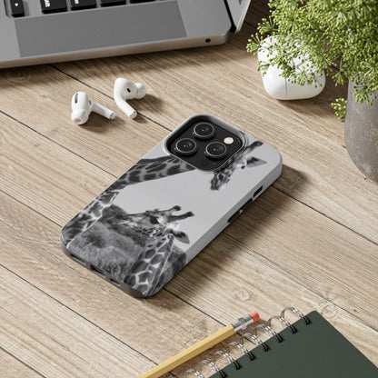 Monochrome Giraffe Guardian Case