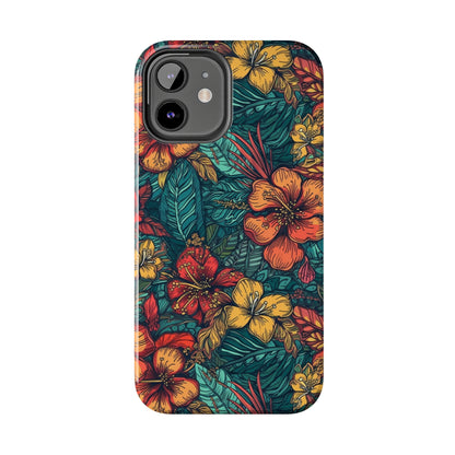 Radiant Frangipani - Hawaiian Tough Phone Case