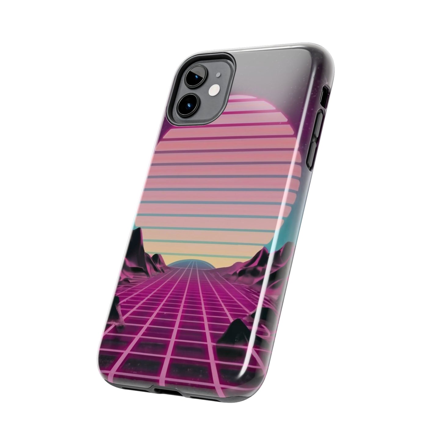 Neon Horizon Defender GridCase