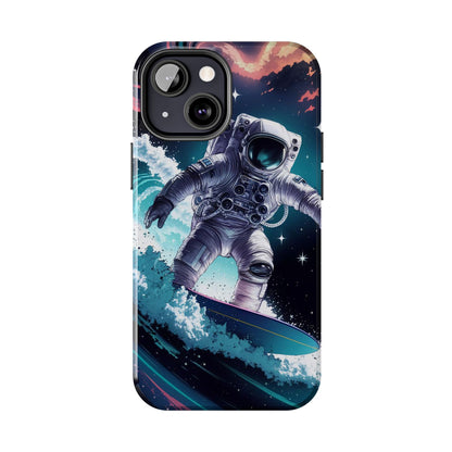 Space Surfer Astronaut Adventure Tough Phone Case