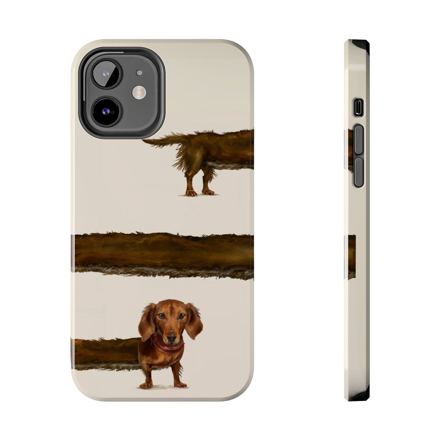 Wraparound Dachshund Long Dog Tough Phone Case