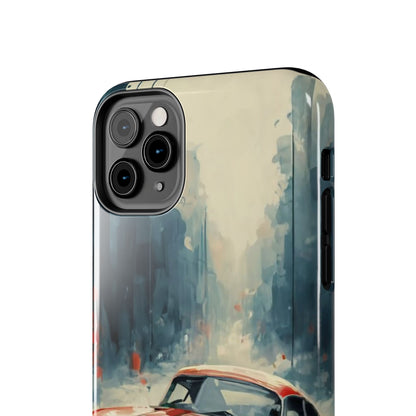 City Drive Red Sports Car Tough Phone Case