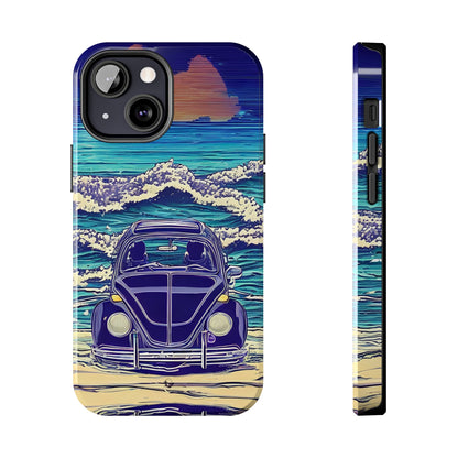 Blue VDub Beetle - Tough Phone Case