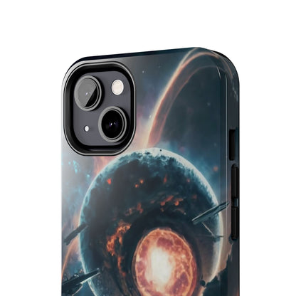 Cosmic Implosion Planet Tough Phone Case