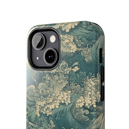 Tranquil Tides - Wave of Colors - Tough Phone Case