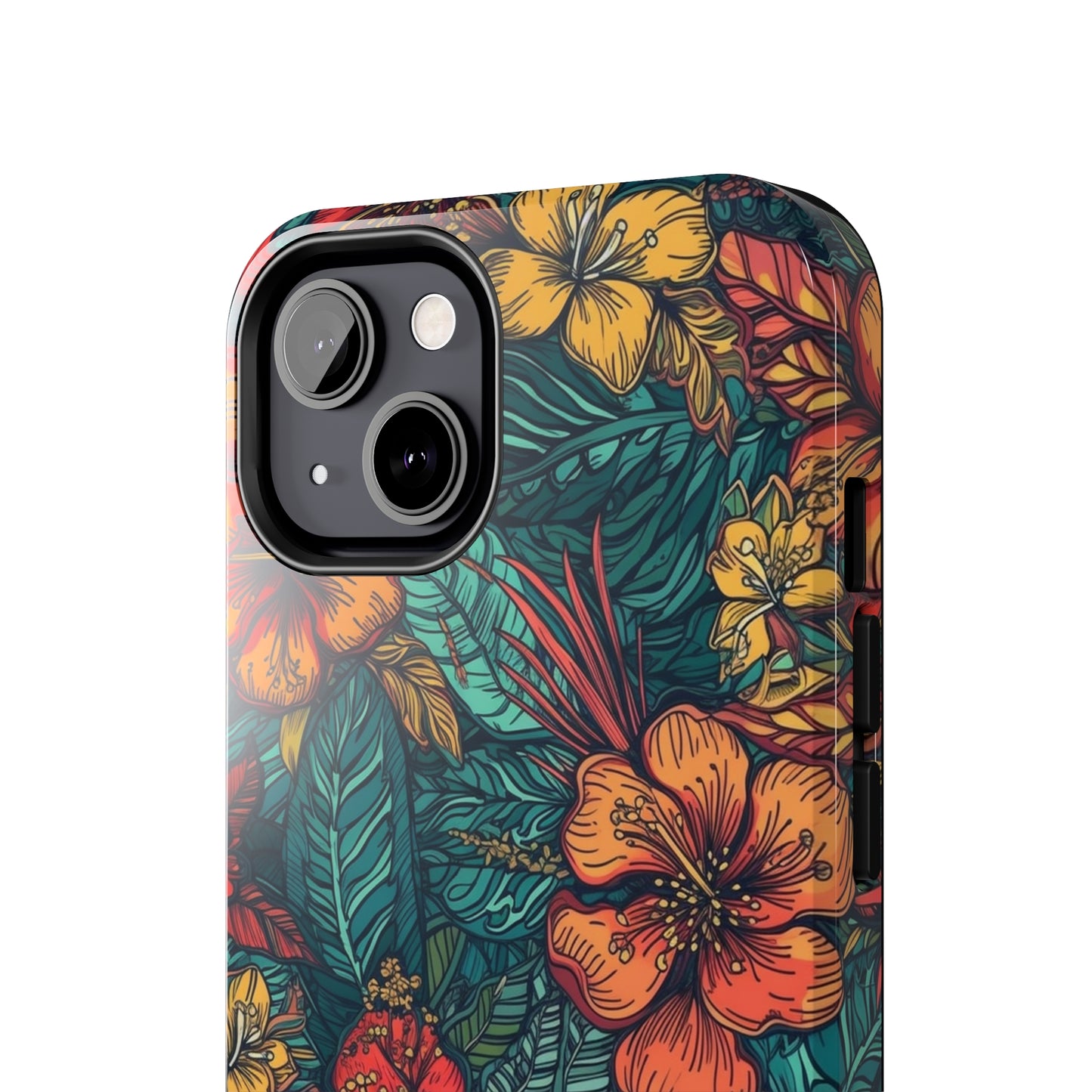 Radiant Frangipani - Hawaiian Tough Phone Case