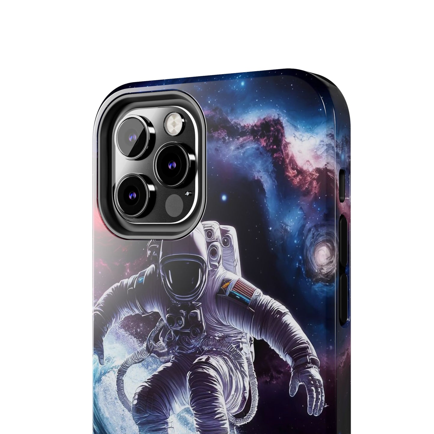 Galactic Wave Rider Astronaut Tough Phone Case