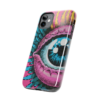 Blue Wing Vision Tough iPhone Case