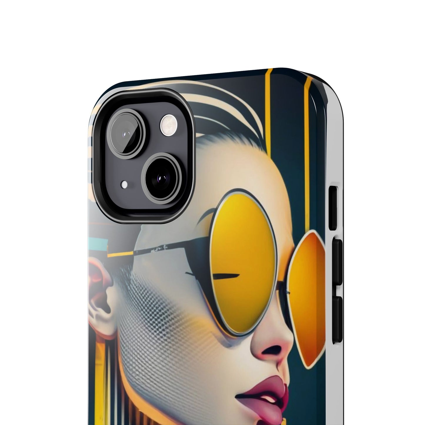 Shinkawa-Inspired Sunglasses Woman Tough Phone Case