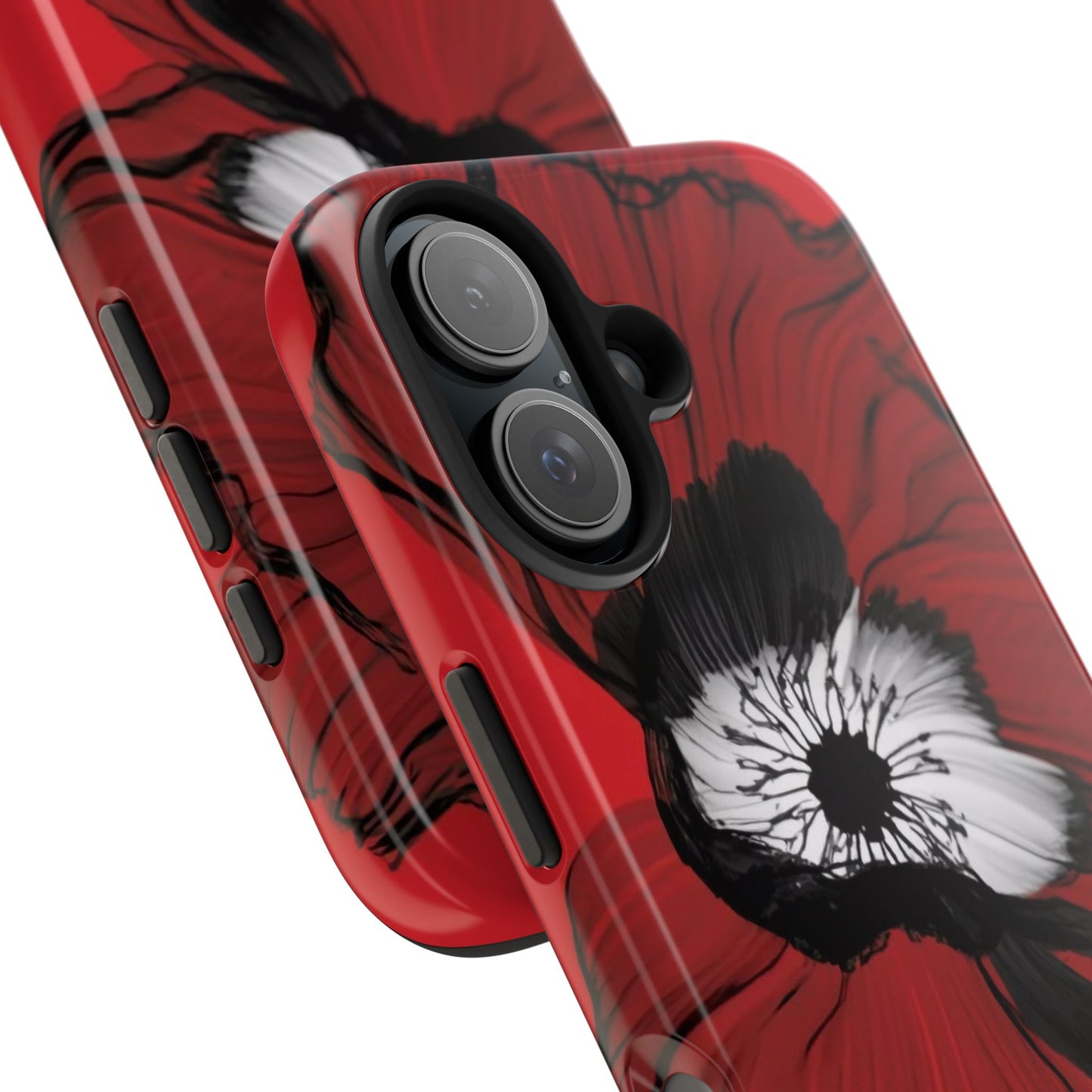 Crimson Bloom Defender Case