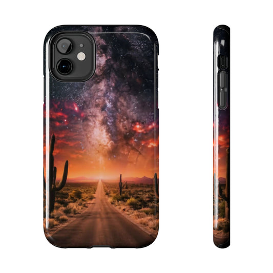 Desert Night Skyline Tough Phone Case