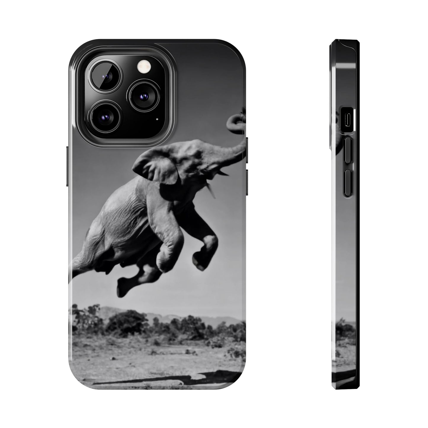 Majestic Elephant Leap Tough Phone Case