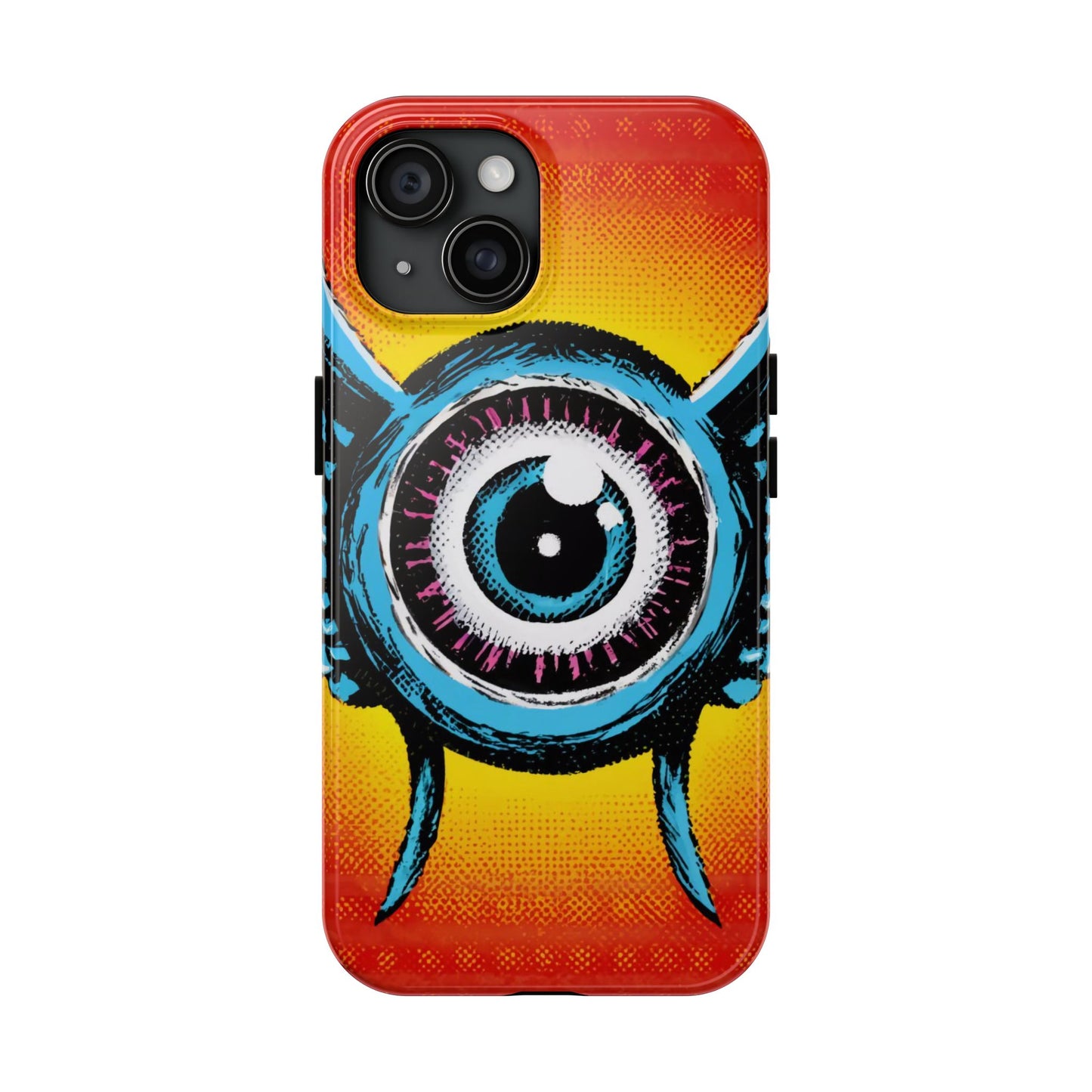 Bursting Vision Winged Eye iPhone Case