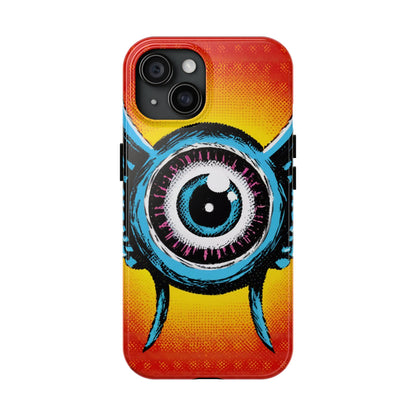 Bursting Vision Winged Eye iPhone Case