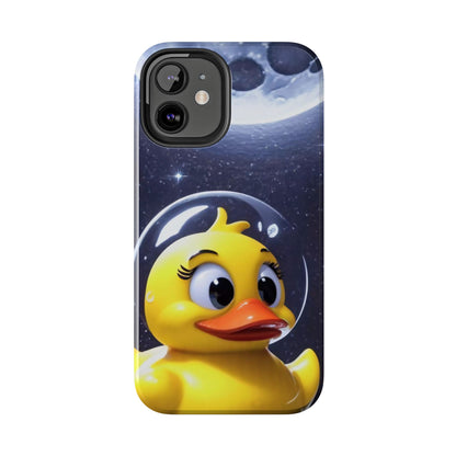 Lunar Space Duck Adventure Tough Phone Case