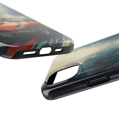 City Drive Red Sports Car Tough Phone Case