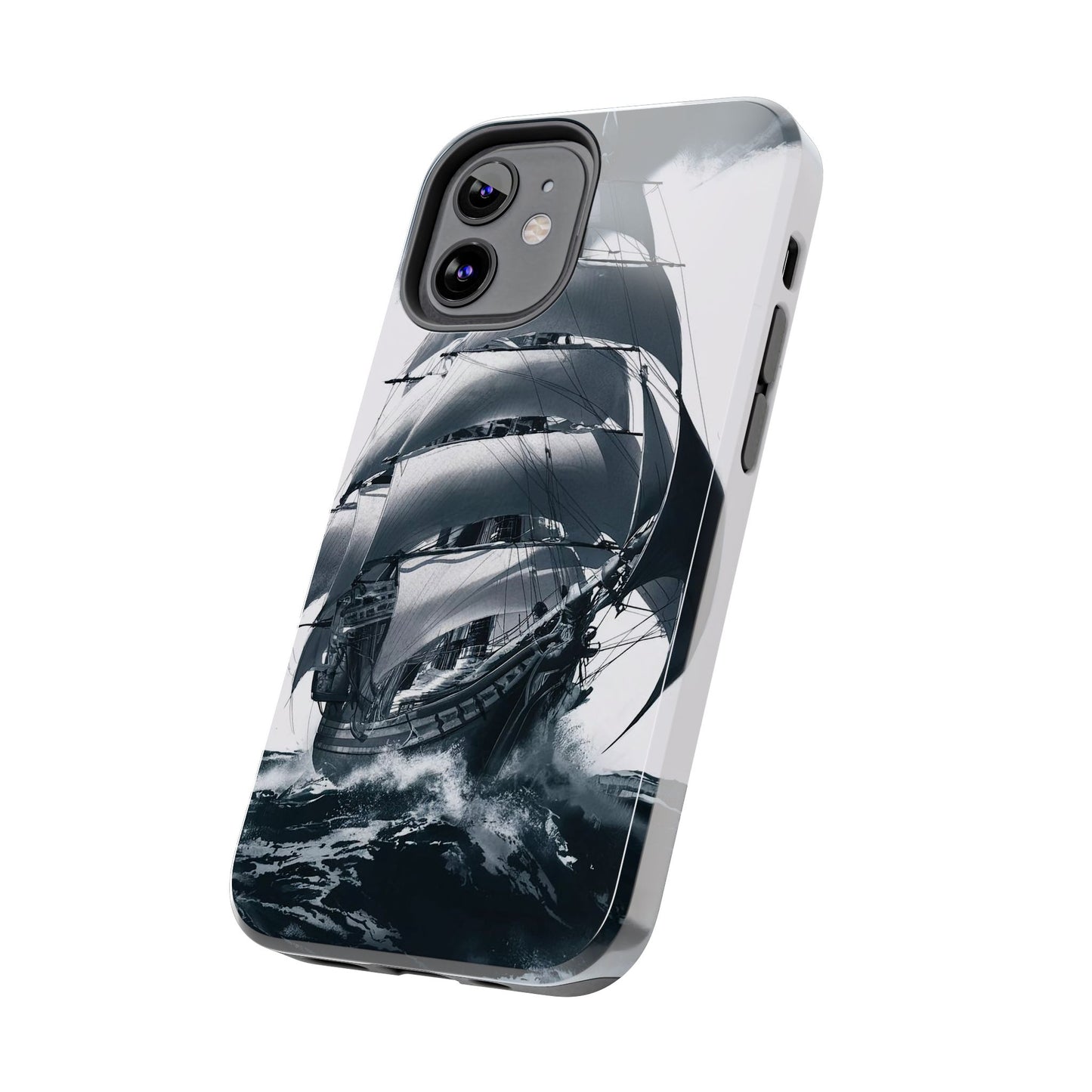 Tempest Voyage Pirate Ship Tough Phone Case