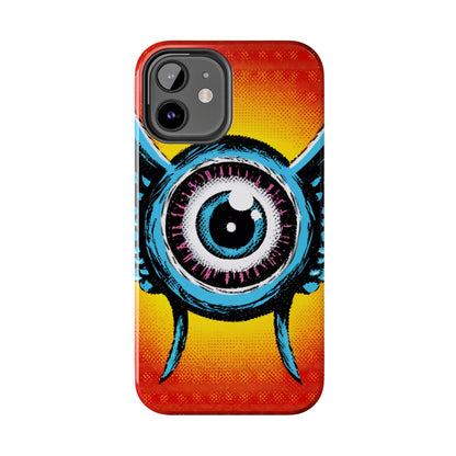 Bursting Vision Winged Eye iPhone Case