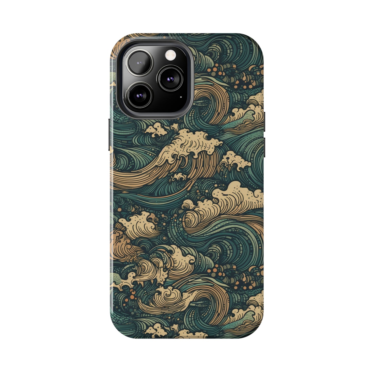 Creamy Swells - Wave of Colors - Tough Phone Case