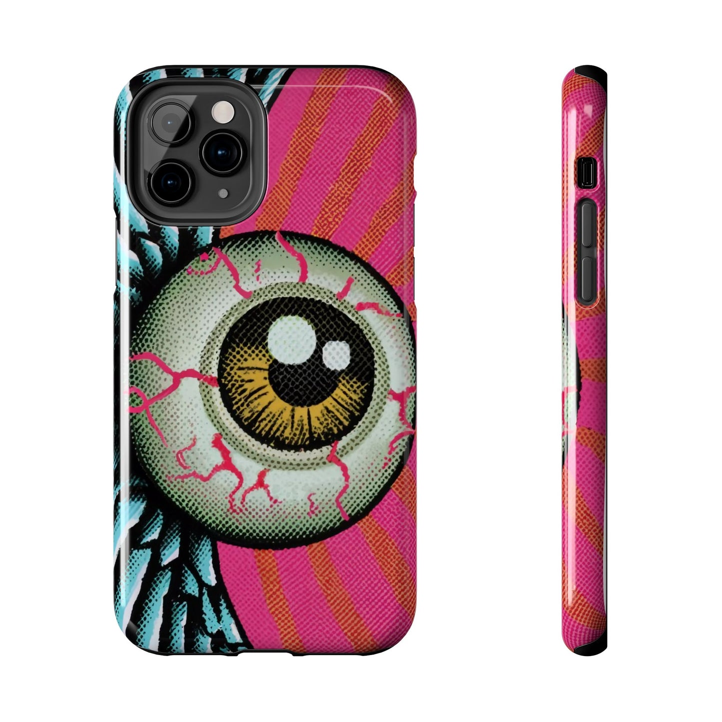 Winged Eye Pop Art Tough iPhone Case