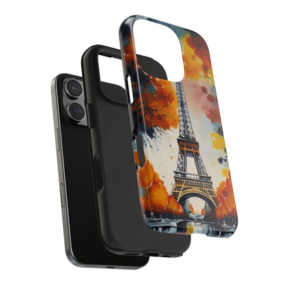 Watercolor Eiffel Twilight Defender Case