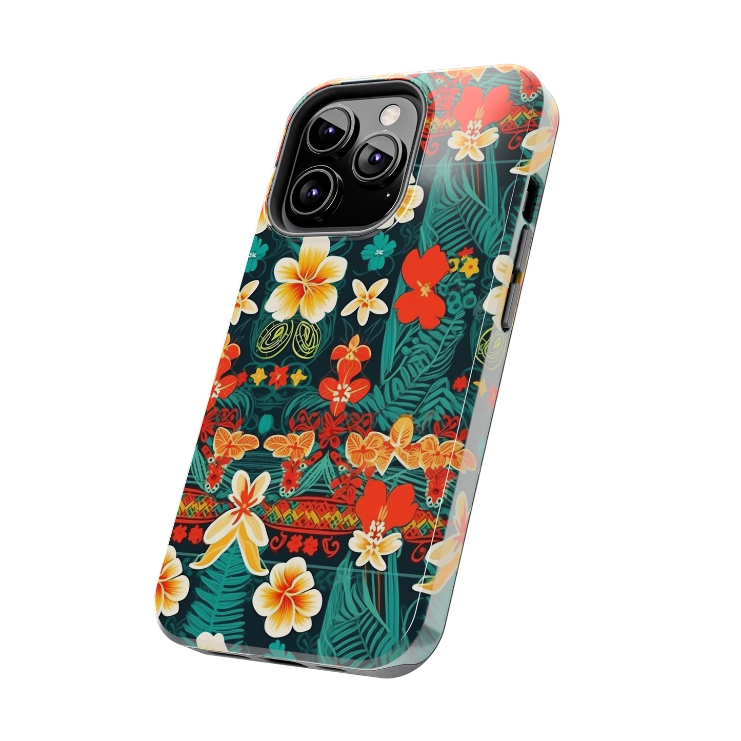 Hibiscus Haze - Hawaiian Tough Phone Case