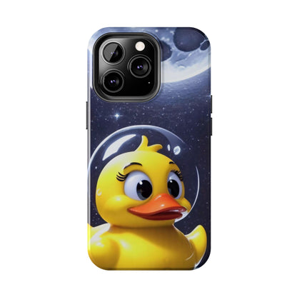 Lunar Space Duck Adventure Tough Phone Case