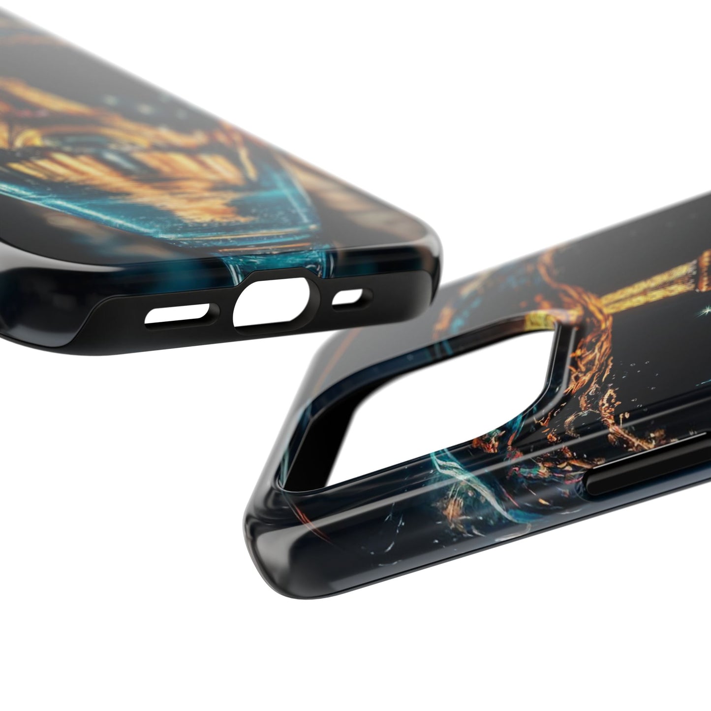 Eiffel Tower Through the Looking Glass Tough Phone Case