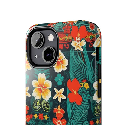 Hibiscus Haze - Hawaiian Tough Phone Case