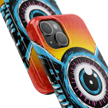 Bursting Vision Winged Eye iPhone Case