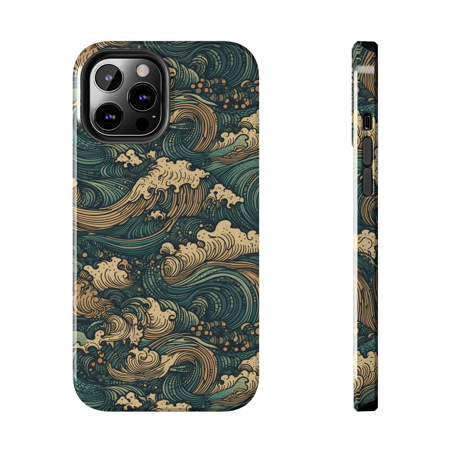 Creamy Swells - Wave of Colors - Tough Phone Case