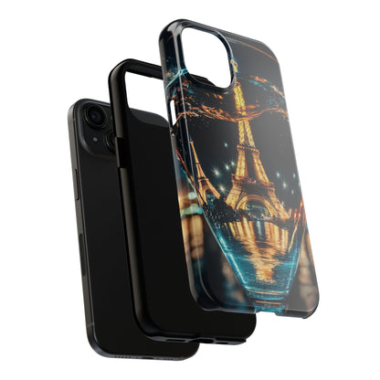 Eiffel Tower Through the Looking Glass Tough Phone Case