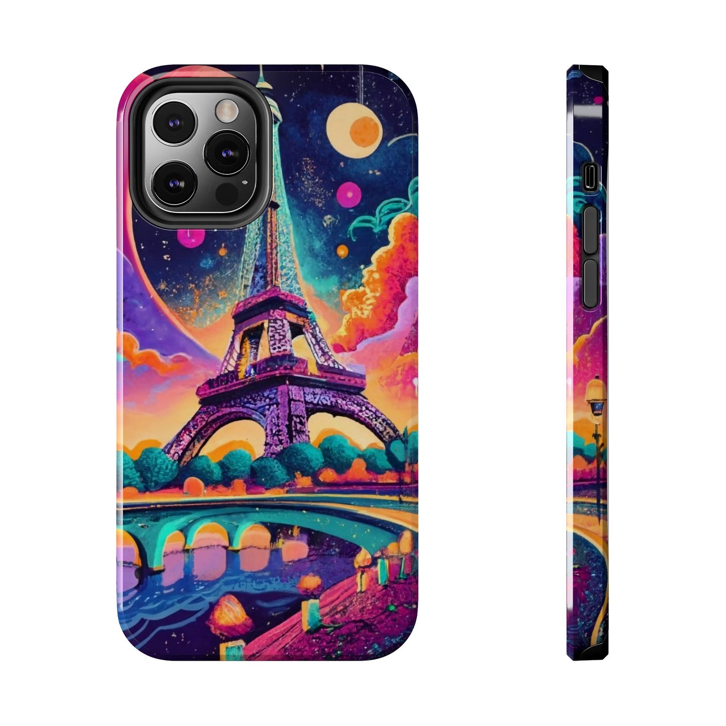 Vibrant Parisian Skyline ArmorGuard Case