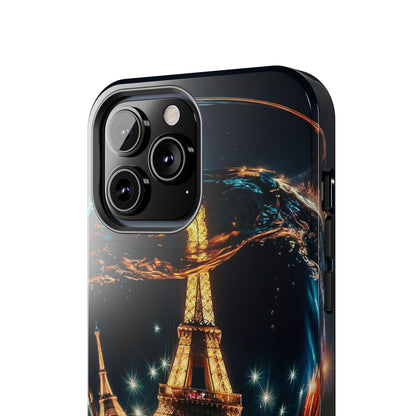 Eiffel Tower Through the Looking Glass Tough Phone Case