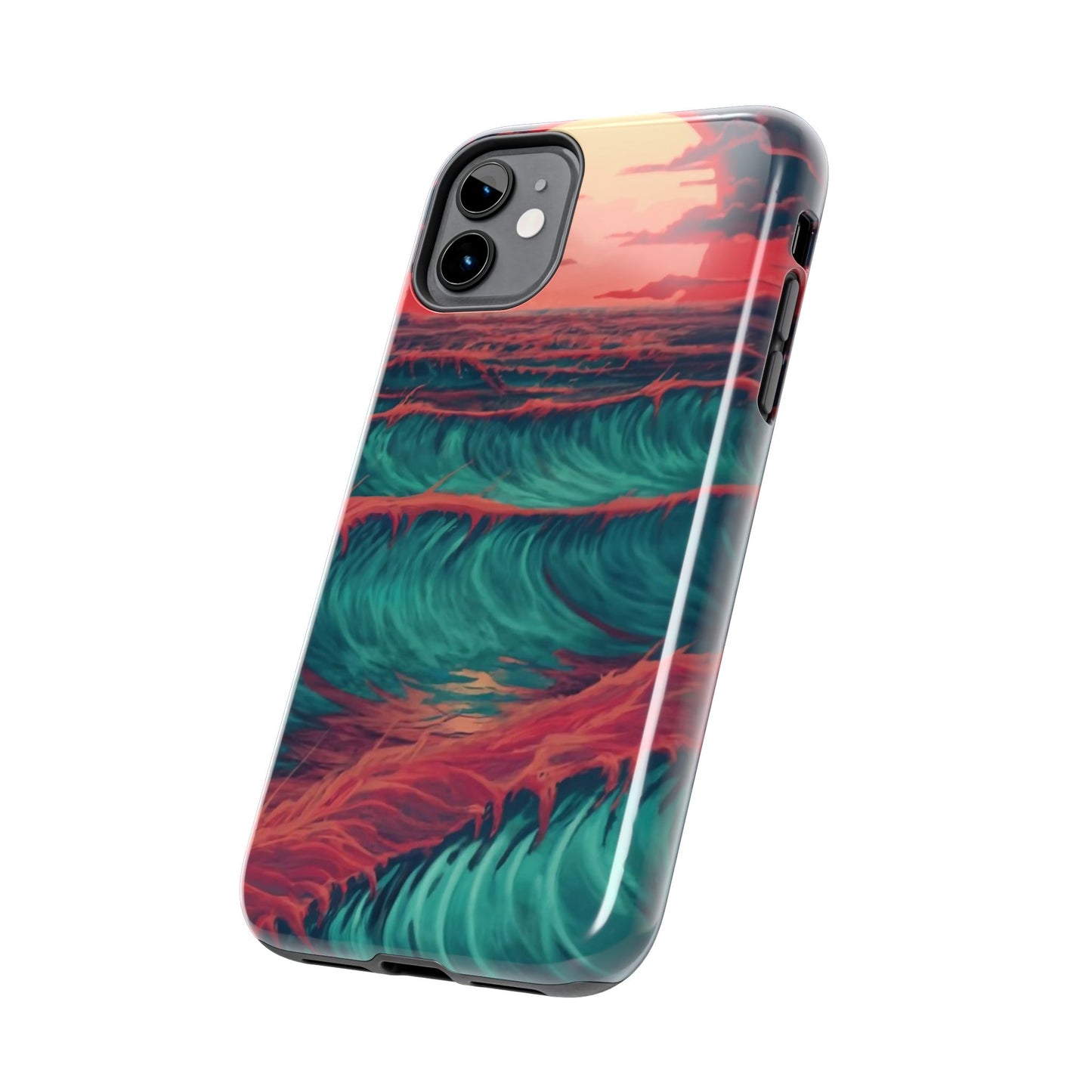 Sunset Waves ToughShield Case