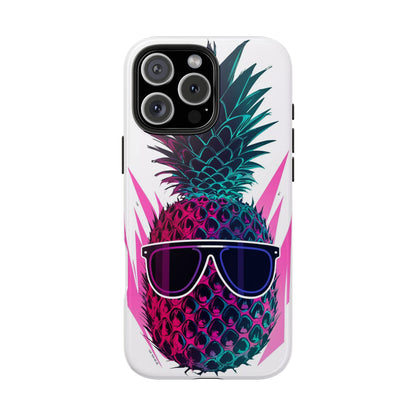 Sunglass Clad Pineapple Funk Tough Phone Case