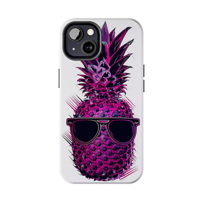 Pineapple Paradise Sunglasses Tough Phone Case