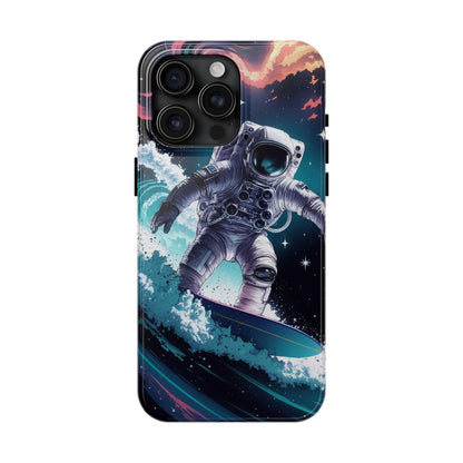 Space Surfer Astronaut Adventure Tough Phone Case