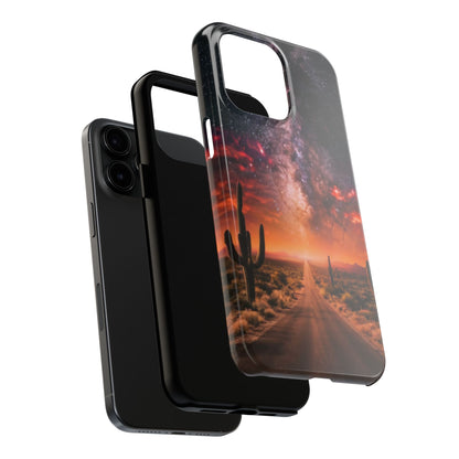 Desert Night Skyline Tough Phone Case