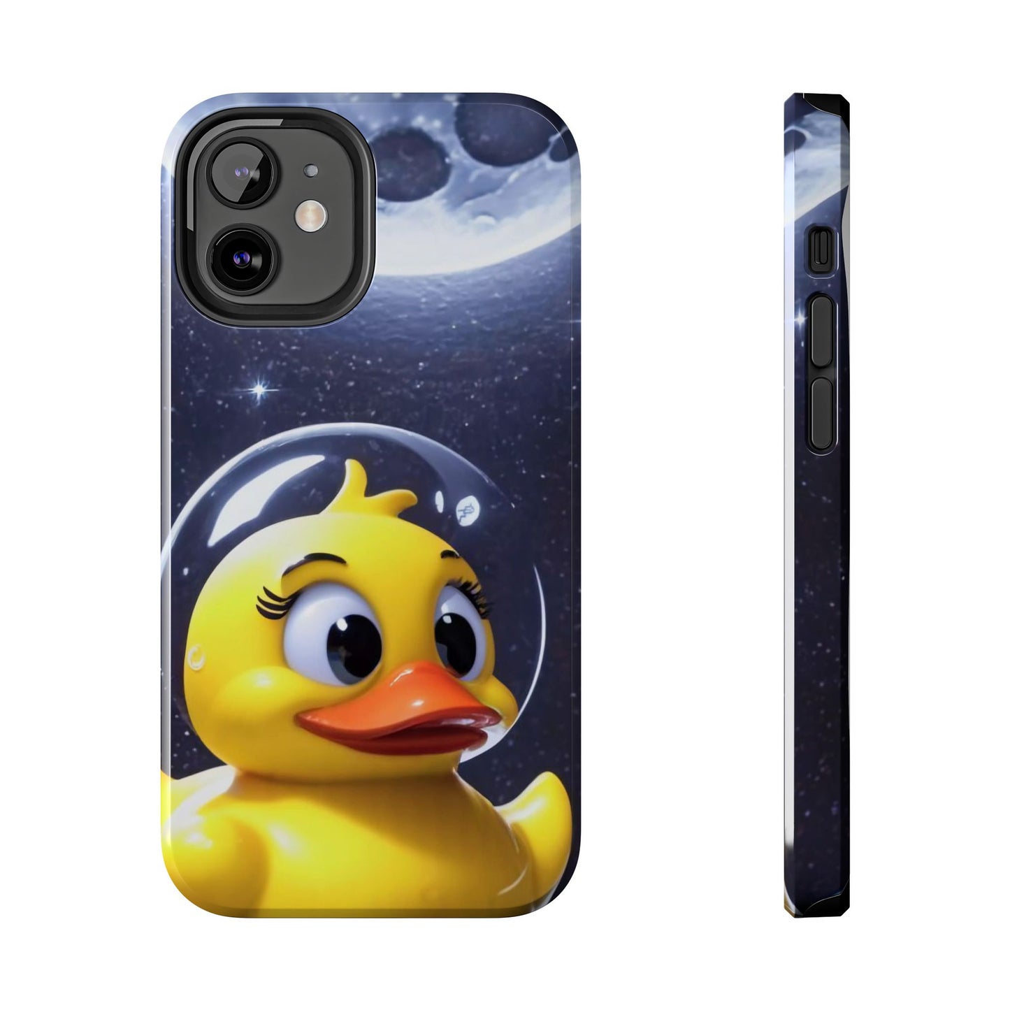 Lunar Space Duck Adventure Tough Phone Case