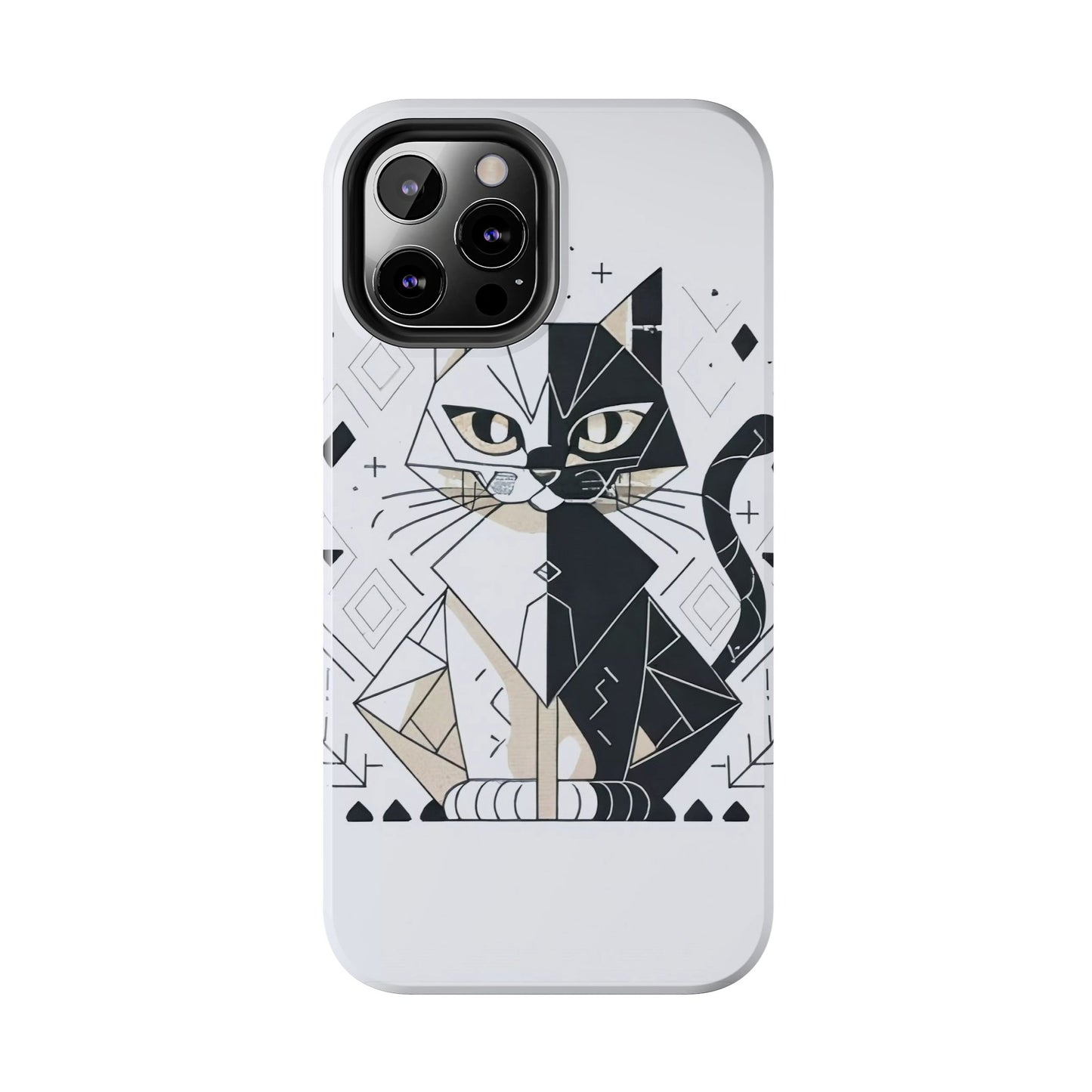 Minimalist Feline Defender Case