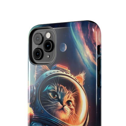 Cosmic Kitty Space Explorer Tough Phone Case