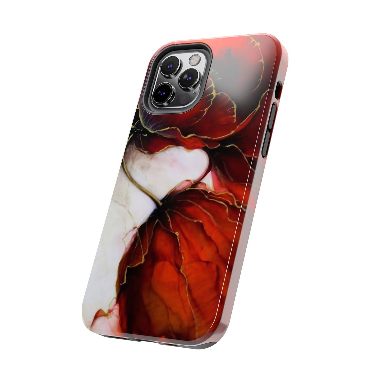 Ethereal Blossom Alcohol Ink Tough Phone Case