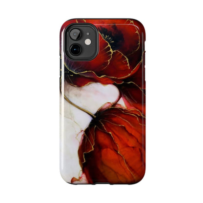 Ethereal Blossom Alcohol Ink Tough Phone Case