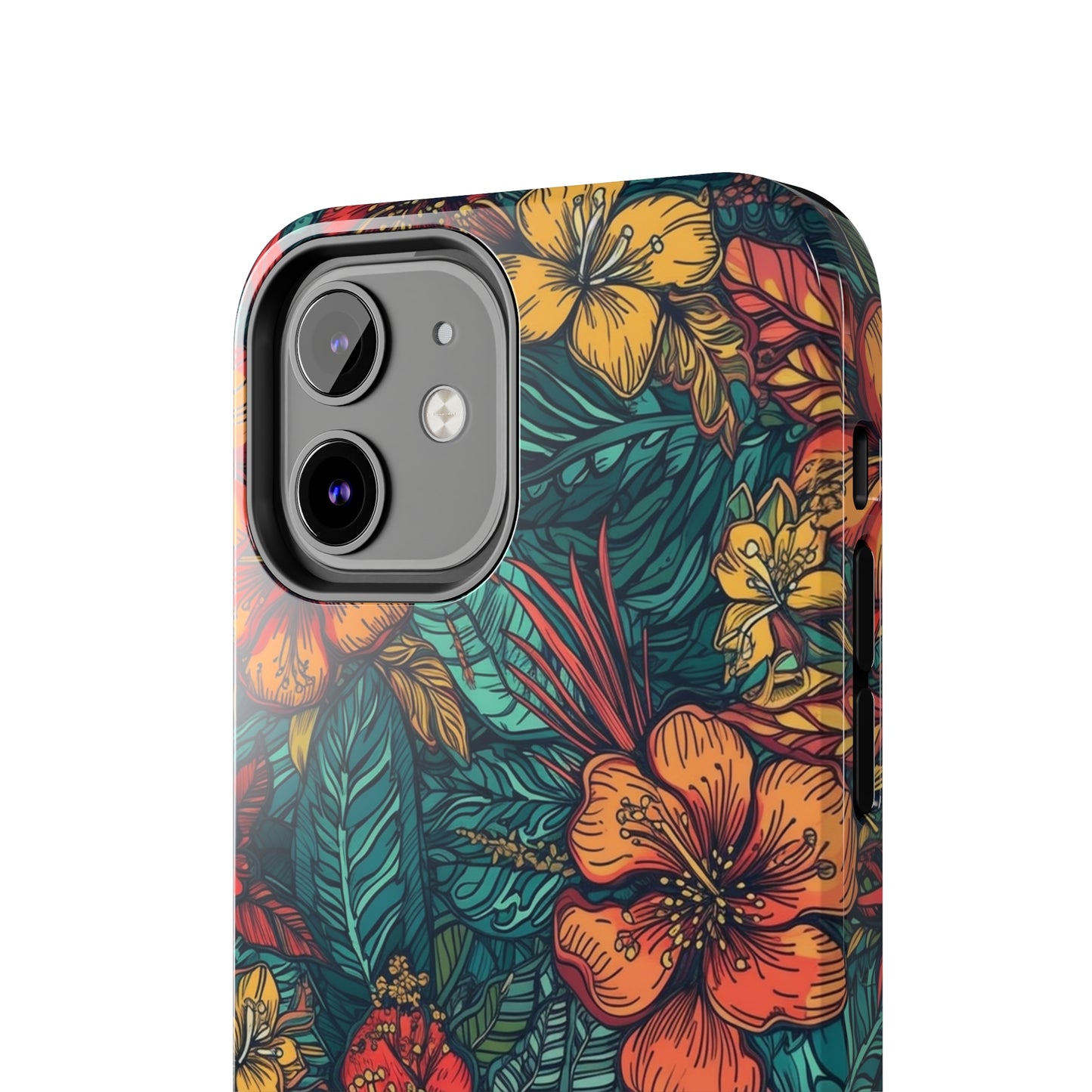 Radiant Frangipani - Hawaiian Tough Phone Case